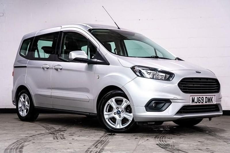 Silver Used 2019 Ford Tourneo Courier Zetec MPV | £9,500 (Fair price) - Image 1/1