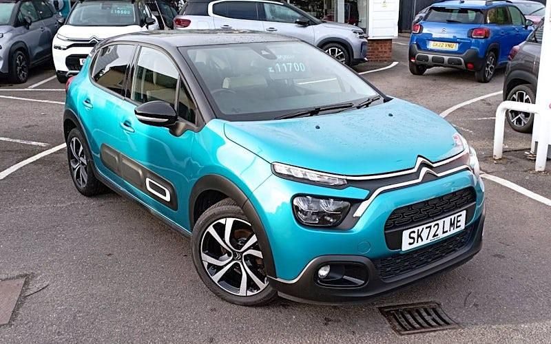 Used Citroën C3 PureTech 83 HP (61 kW) 2022 Blue Hatchback