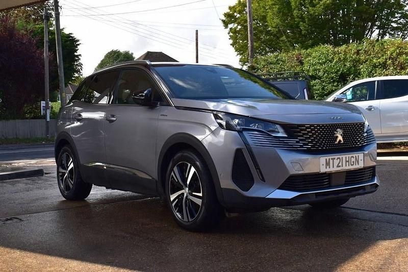Grey Used 2021 Peugeot 3008 Premium SUV | £16,450 (Good price) - Image 1/4