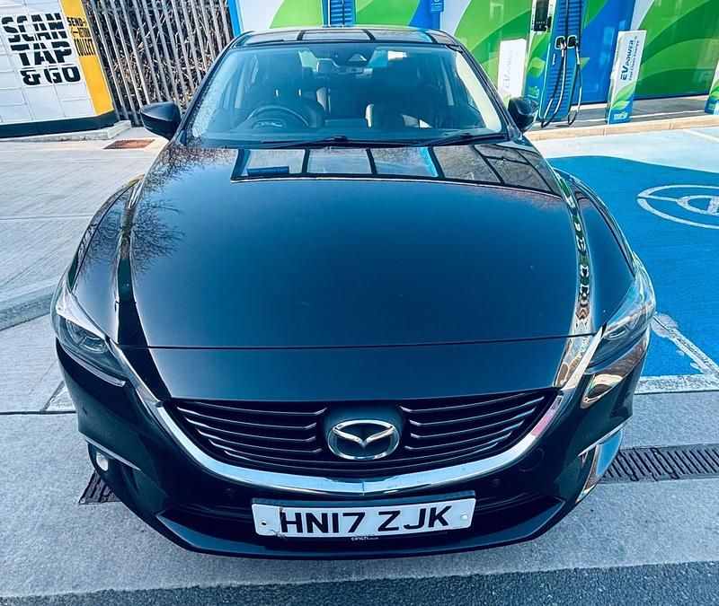 Begagnad Mazda 6 Inclusive 150 HK (110 kW) 2017 Svart Sedan