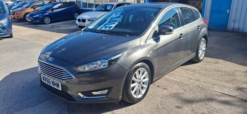 Grey Used 2016 Ford Focus Titanium Hatchback | £5,495 (Fair price) - Image 1/4