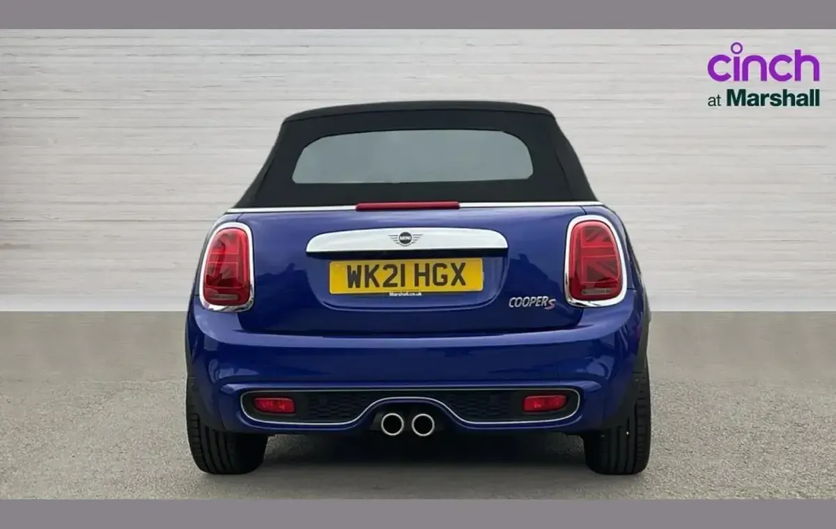 Used Mini Cooper S Cabriolet Exclusive 192 HP (141 kW) 2021 Blue Cabriolet