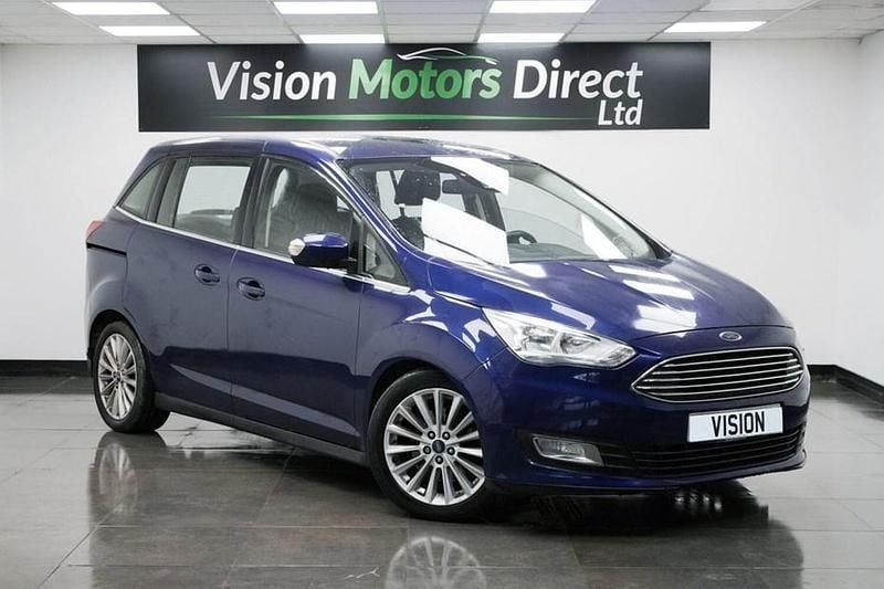 Blue Used 2016 Ford Grand C-Max Titanium MPV | £7,980 (Fair price) - Image 1/1
