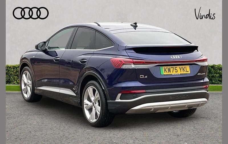 Used Audi Q4 e-tron S-Line 206 kW (281 HP) 2026 Blue SUV
