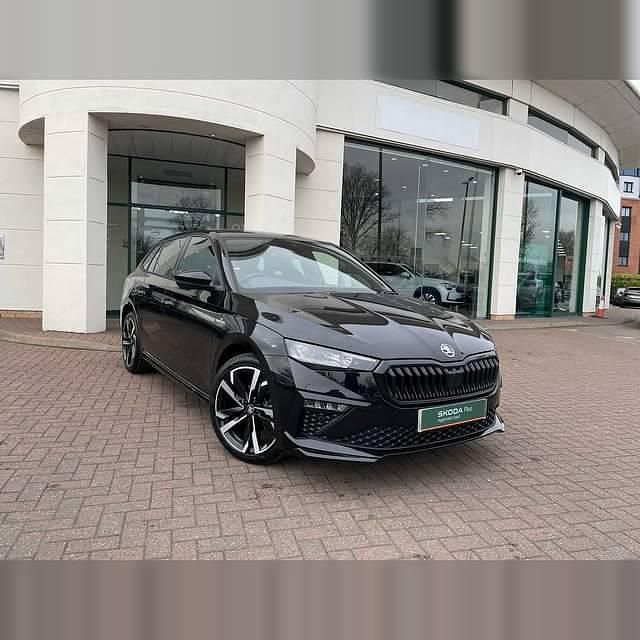 Black magic pearl effect Used 2025 Skoda Scala Monte Carlo Hatchback | £24,390 (Expensive) - Image 1/4