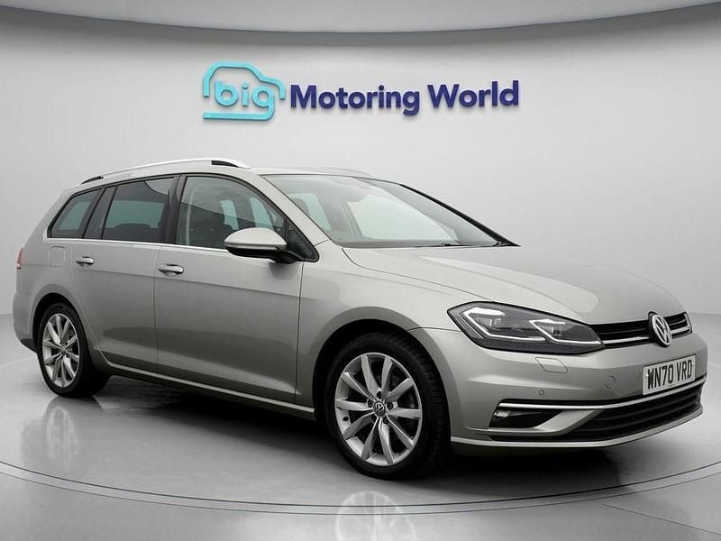 Silver Used 2020 VW Golf VII GT Estate | £19,800 (Fair price) - Image 1/4
