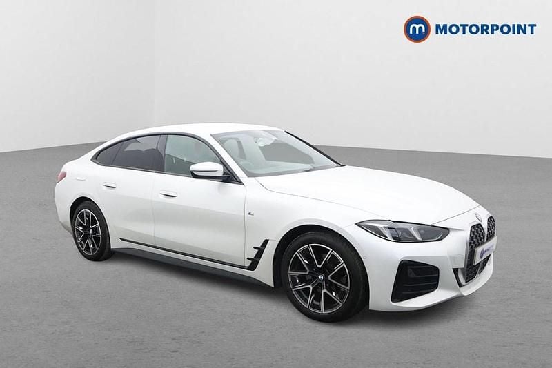 White Used 2024 BMW 420 M Sport Coupe | £32,099 (Super price) - Image 1/4