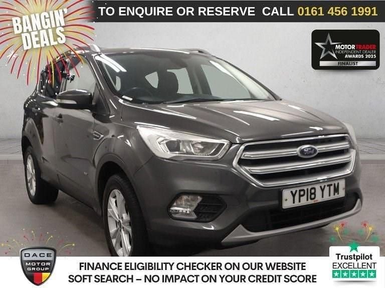 Grey Used 2018 Ford Kuga Titanium SUV | £9,840 (Good price) - Image 1/4