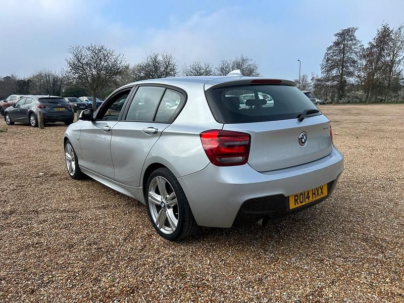 Used BMW 118 M Sport 143 HP (105 kW) 2014 Silver Hatchback