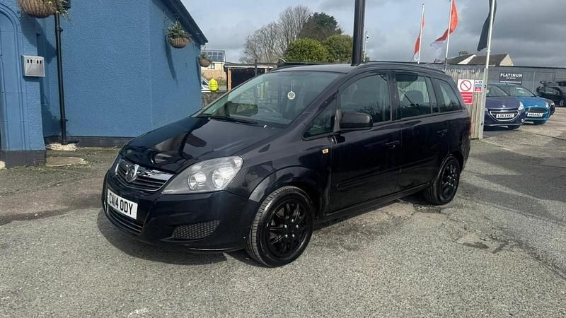 Used Vauxhall Zafira 120 HP (88 kW) 2014 Black MPV