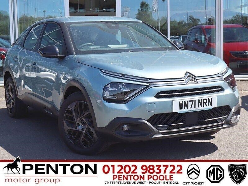 Blue Used 2022 Citroën C4 PureTech Hatchback | £13,990 (Good price) - Image 1/4