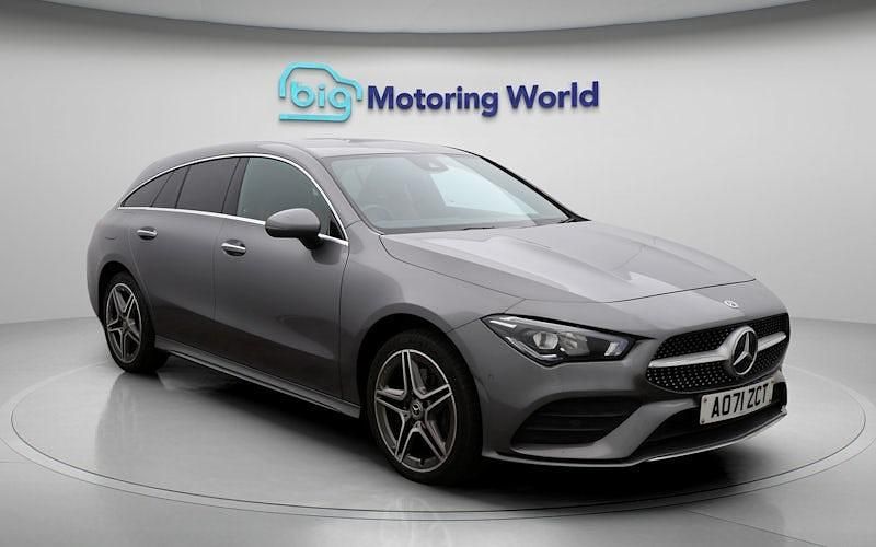 Used Mercedes CLA250e Shooting Brake AMG line 259 HP (190 kW) 2021 Grey Estate