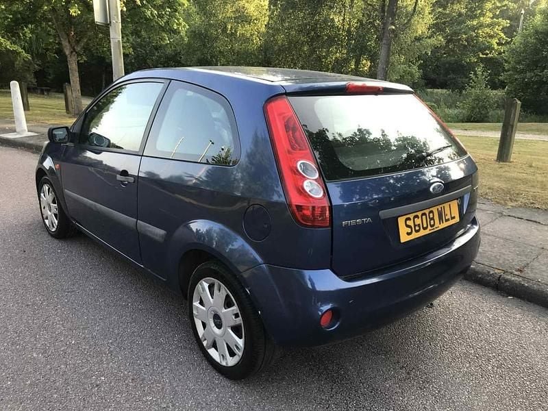 Used Ford Fiesta Style 78 HP (57 kW) 2008 Blue Hatchback