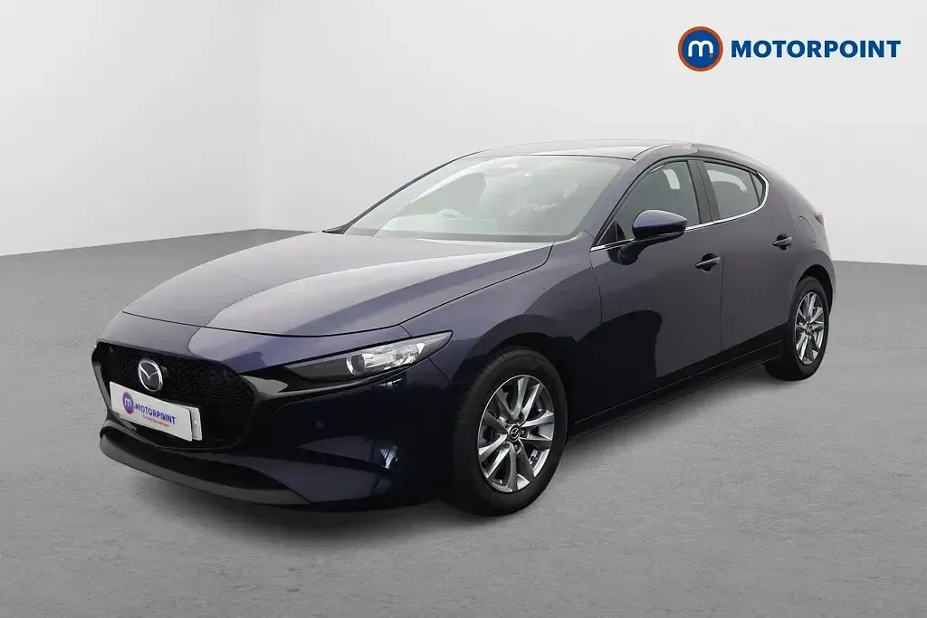 Used Mazda 3 Center-Line 140 HP (102 kW) 2025 Blue Hatchback