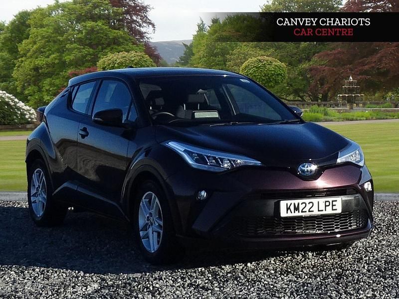 Used Toyota C-HR 122 HP (89 kW) 2022 Mauve/purple SUV