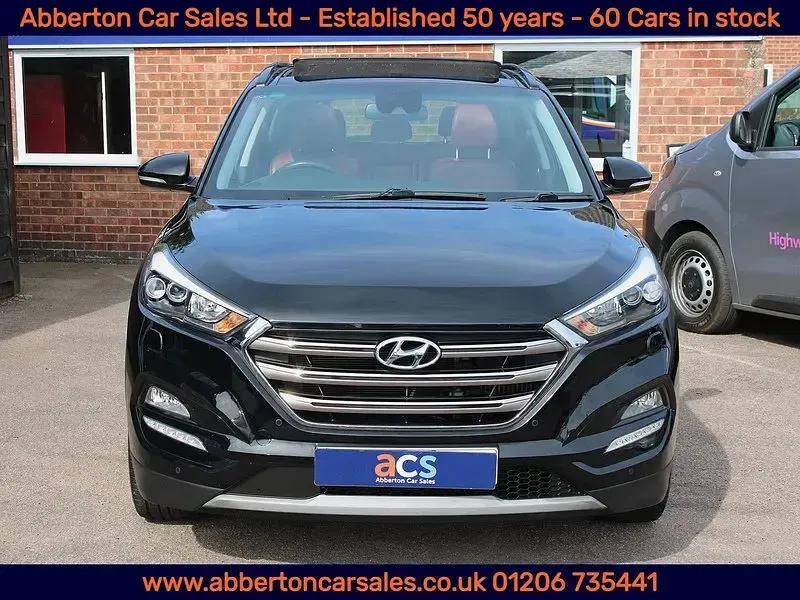 Used Hyundai Tucson Premium SE 136 HP (100 kW) 2017 Black SUV