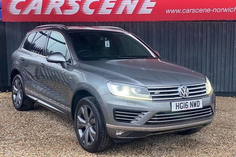 Used VW Touareg R-line 262 HP (192 kW) 2016 Grey SUV