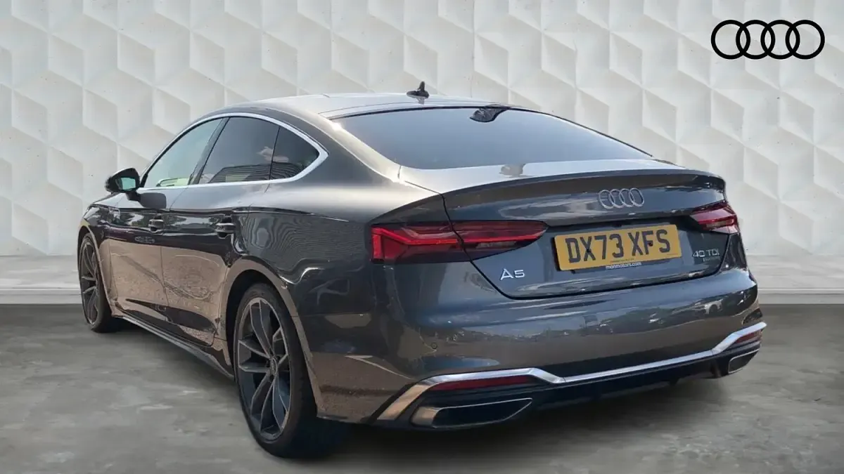 Used Audi A5 Sportback S-Line 150 HP (110 kW) 2023 Daytona grey Hatchback