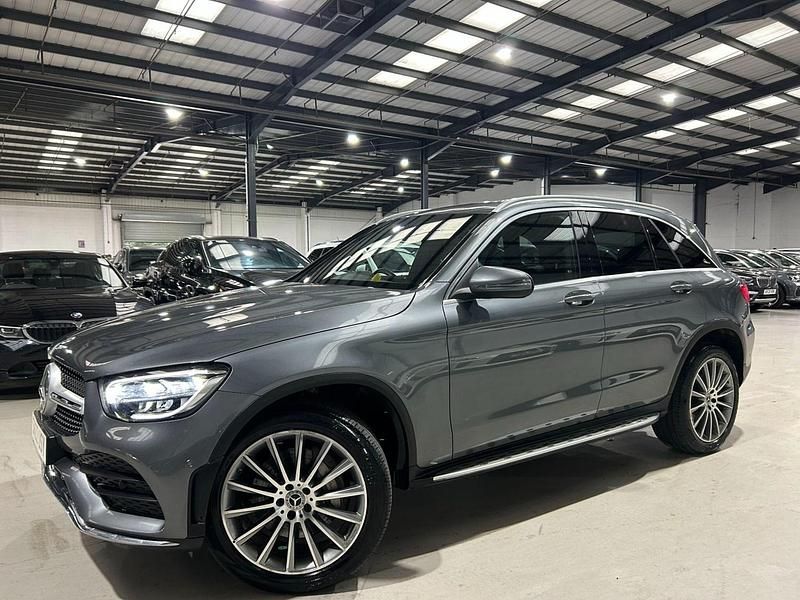 Grey Used 2022 Mercedes GLC300e AMG Line Premium Estate | £24,280 (Good price) - Image 1/4