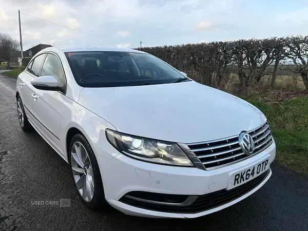 Used VW CC 150 HP (110 kW) 2014 White Sedan