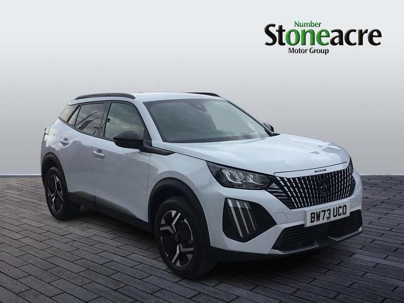 White Used 2024 Peugeot 2008 Allure SUV | £18,495 (Fair price) - Image 1/4
