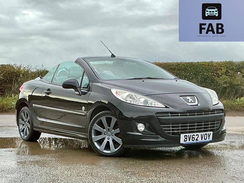 Black Used 2012 Peugeot 207 CC Roland Garros Cabriolet | £4,490 (Expensive) - Image 1/3