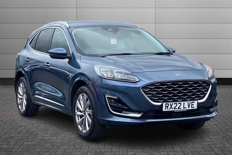 Blue Used 2022 Ford Kuga Vignale SUV | £21,491 (Fair price) - Image 1/2