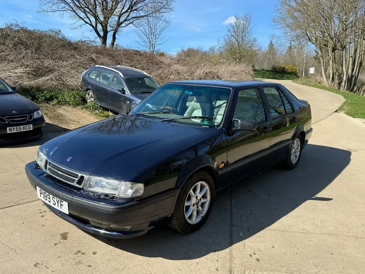 Used Saab 9000 1997 Blue Sedan
