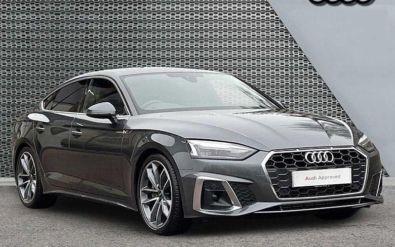 Grey Used 2024 Audi A5 Sportback S-Line Hatchback | £29,115 (Fair price) - Image 1/4