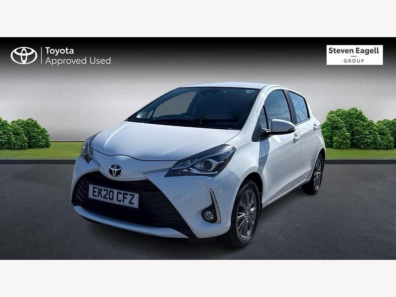 Used Toyota Yaris 2020 White Hatchback