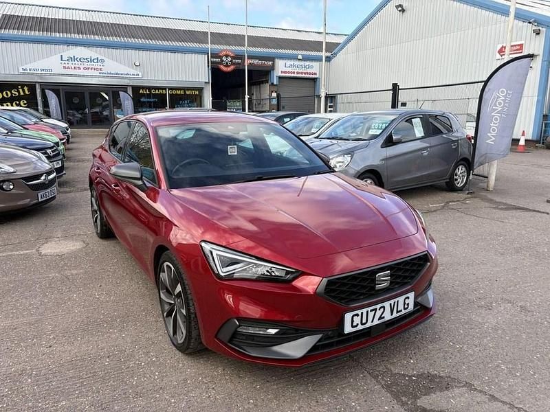 Red Used 2022 Seat Leon FR Sport Hatchback | £18,499 (Expensive) - Image 1/4