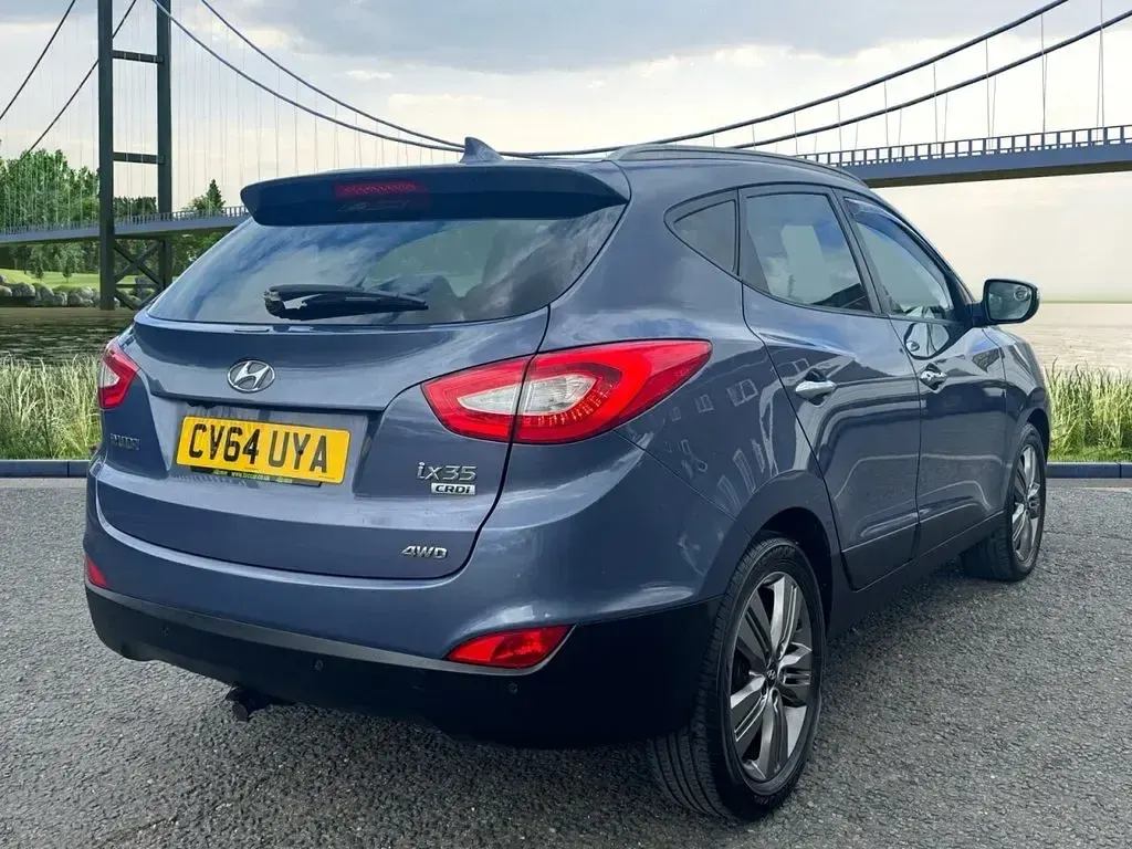Used Hyundai ix35 Premium 134 HP (98 kW) 2014 Blue SUV