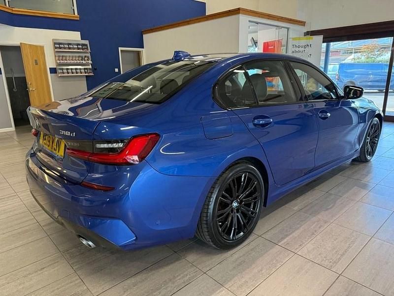Used BMW 318 M Sport 150 HP (110 kW) 2019 Blue Sedan