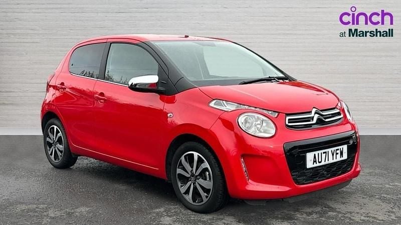 Red Used 2021 Citroën C1 Shine Hatchback | £9,791 (Fair price) - Image 1/4