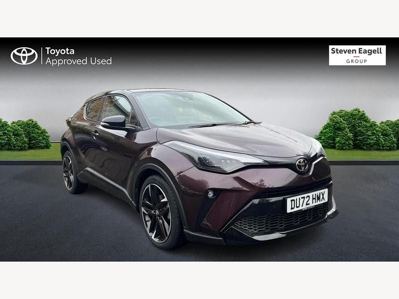 Mauve/purple Used 2022 Toyota C-HR Sport SUV | £22,495 (Expensive) - Image 1/3