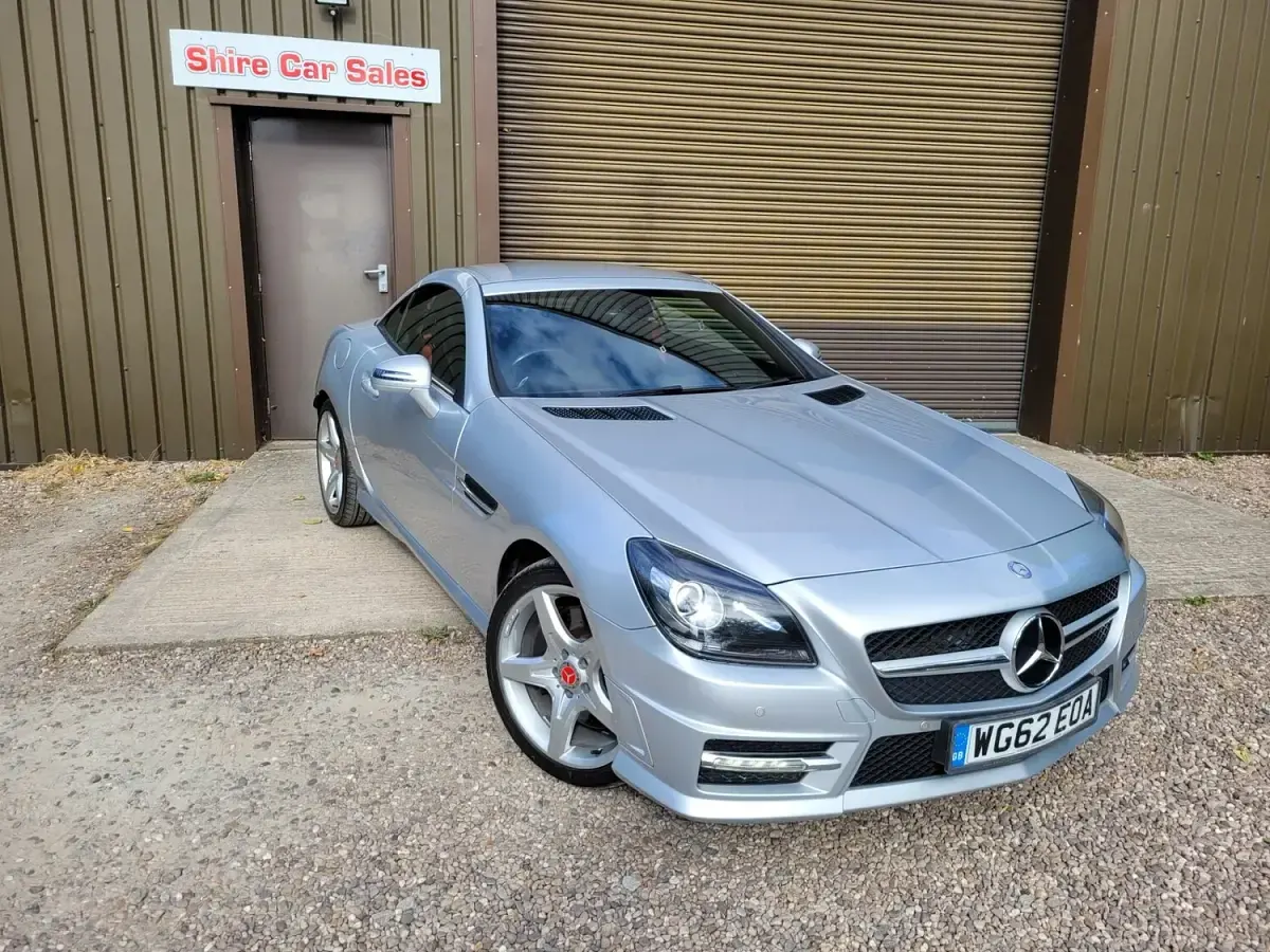 Used Mercedes SLK250 AMG 2012 Silver Cabriolet