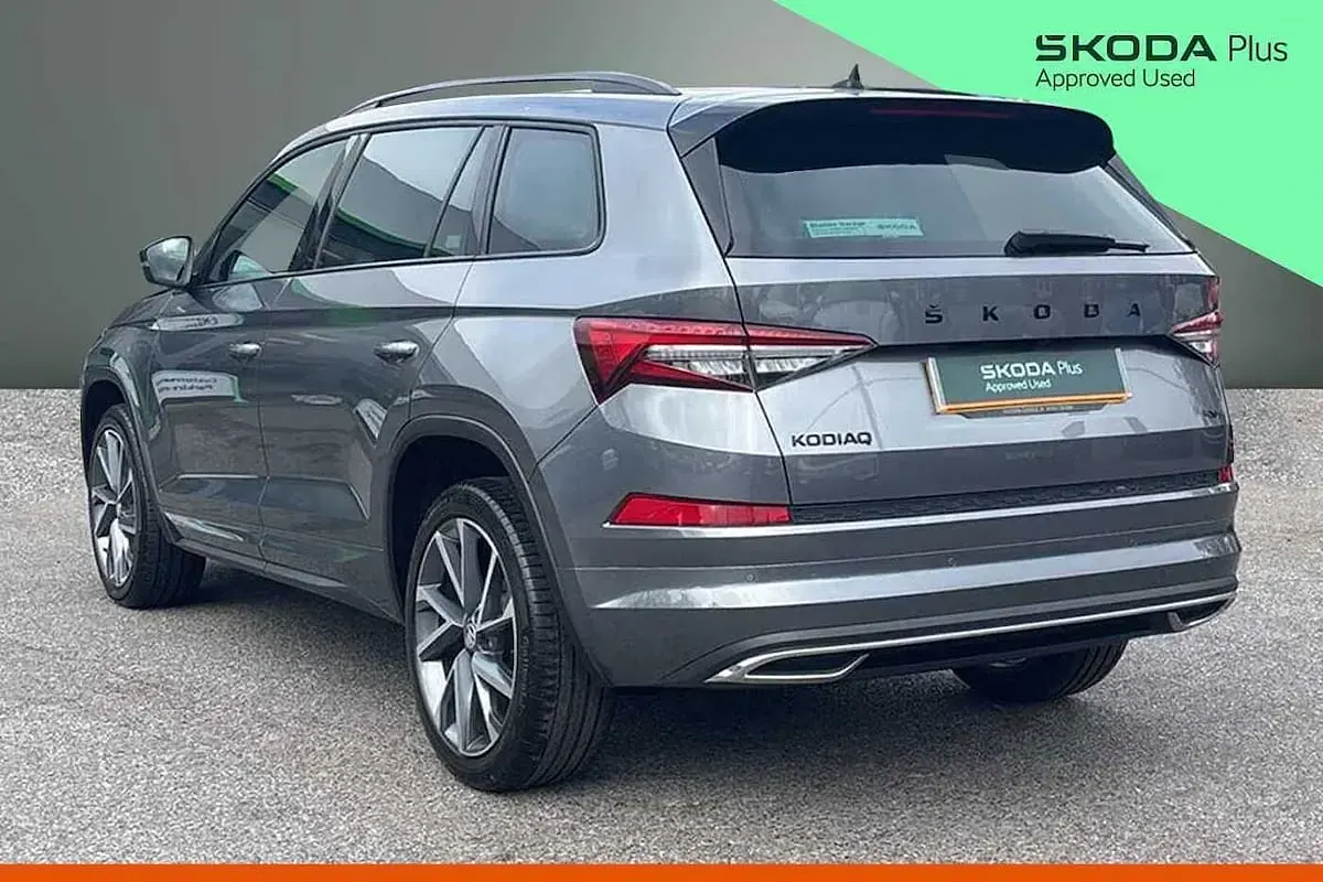 Used Skoda Kodiaq SportLine 140 HP (102 kW) 2022 Graphite grey metallic SUV