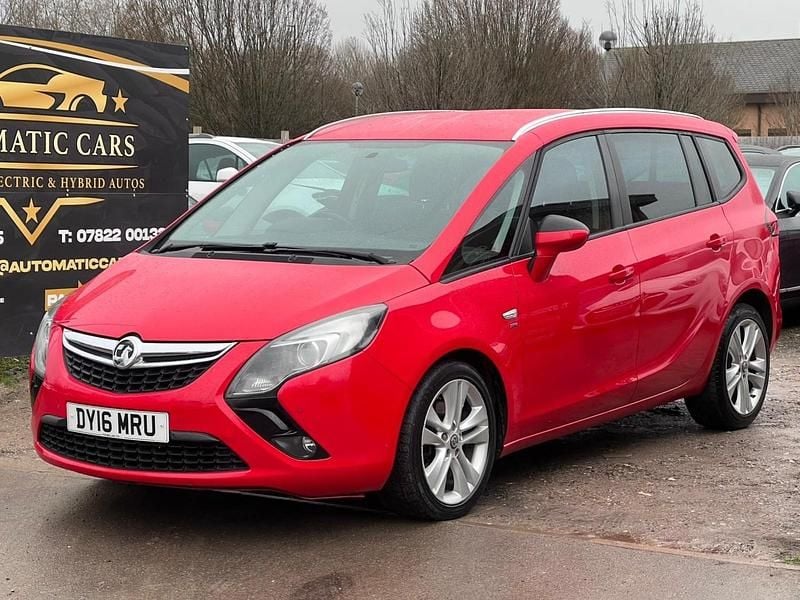 Used Vauxhall Zafira SRi 170 HP (125 kW) 2016 Red MPV
