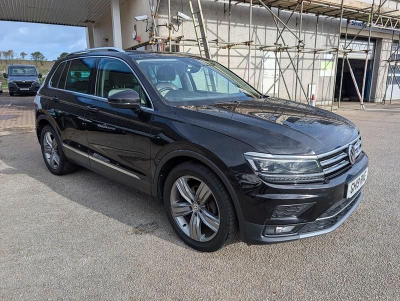Used VW Tiguan SEL 2019 Black SUV