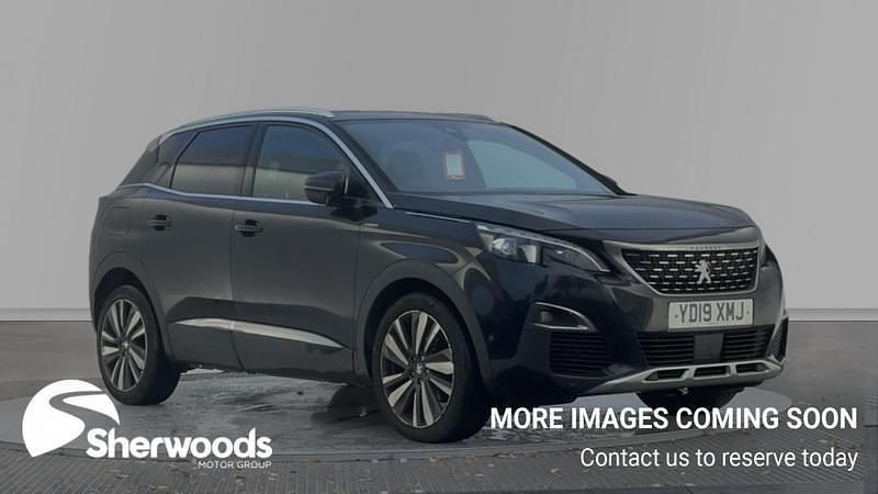Black Used 2019 Peugeot 3008 Premium Hatchback | £11,799 (Good price) - Image 1/4