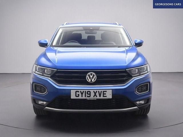 Used VW T-Roc SEL 190 HP (139 kW) 2019 Blue SUV