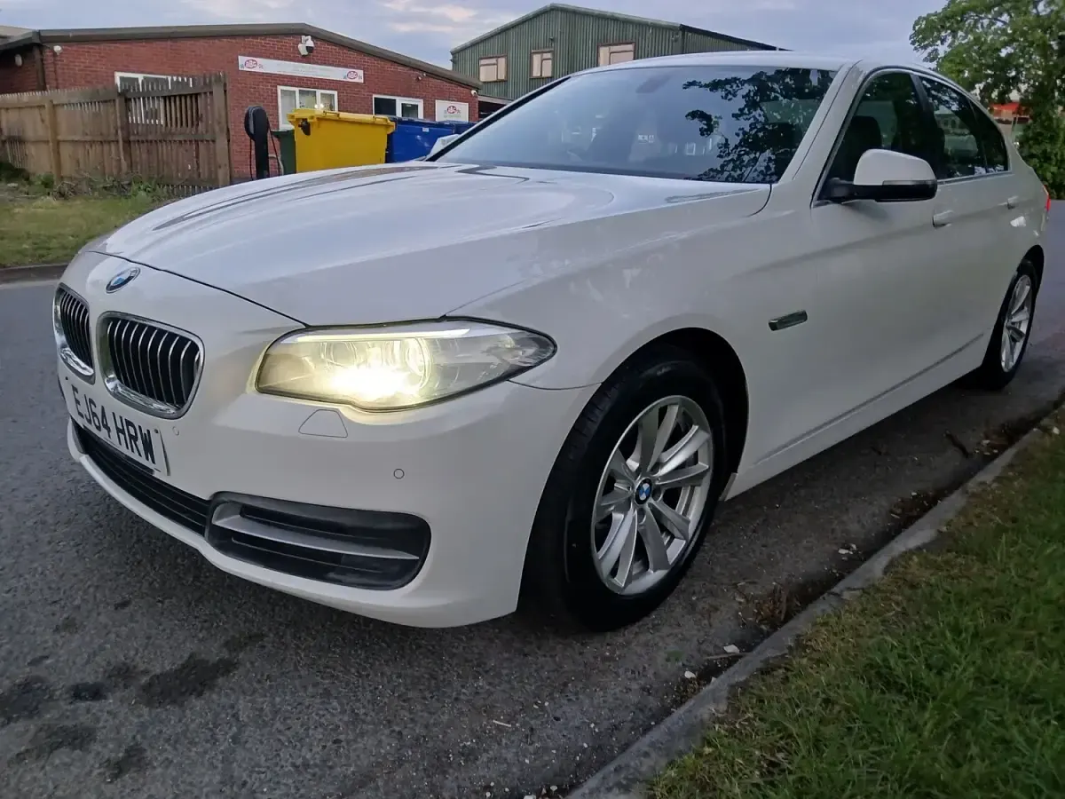 Used BMW 520 2014 White Sedan