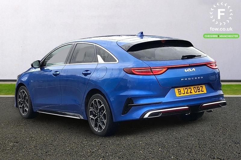 Used Kia ProCeed GT-Line 160 HP (117 kW) 2022 Blue Estate