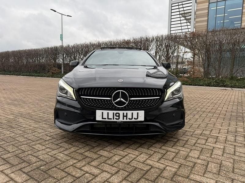 Used Mercedes CLA200 AMG line 2019 Black Sedan