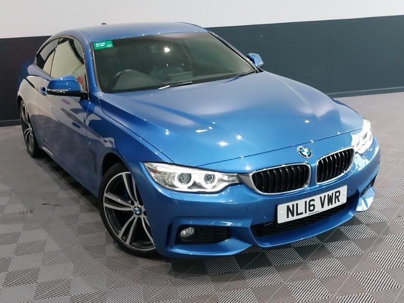 Blue Used 2016 BMW 420 M Sport Coupe | £13,698 (Fair price) - Image 1/4