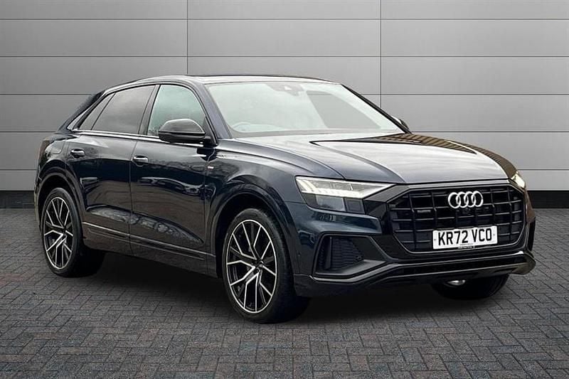 Blue Used 2022 Audi Q8 Black Edition SUV | £46,495 (Fair price) - Image 1/4
