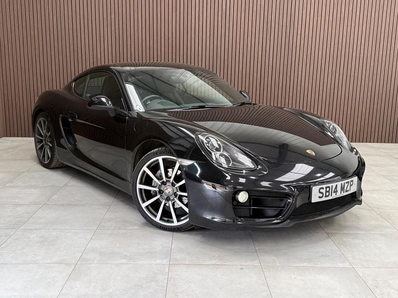 Used Porsche Cayman 275 HP (202 kW) 2014 Black Coupe