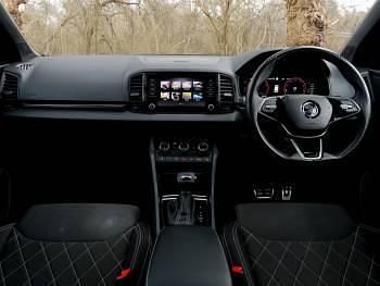 Used Skoda Karoq SportLine 150 HP (110 kW) 2024 Grey SUV