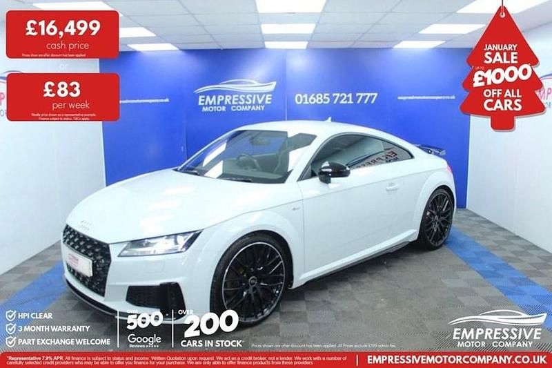 White Used 2019 Audi TT Black Edition Coupe | £16,499 (Fair price) - Image 1/1