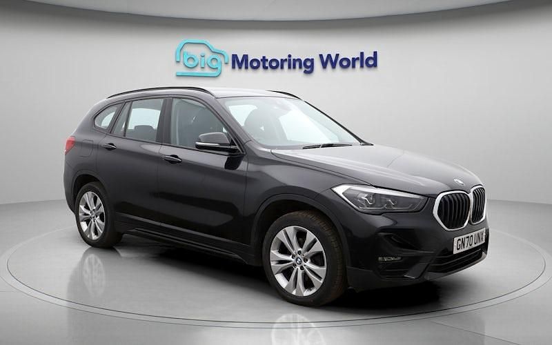 Used BMW X1 Sport Line 140 HP (102 kW) 2020 Black SUV